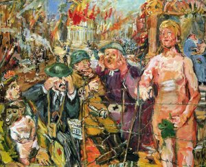 Anschluß - Alice In Wonderland — Oskar Kokoschka, Expressionism