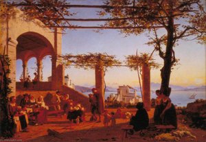 Italian Evening Scene — Thomas Stuart Smith
