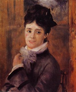 Madame Claude Monet — Pierre-auguste Renoir, Impressionism