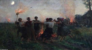 The Feast Of Saint John — Jules Adolphe Aimé Louis Breton