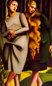 Irène Et Sa Soeur — Tamara De Lempicka