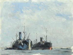 Two Steamships, One Dazzled