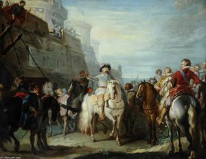 King Charles I At The Gates Of Hull — Joseph Parrocel