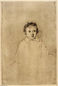Sketch Of A Child — Julian Alden Weir