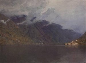 Lake Como — Isaak Ilyich Levitan, Realism