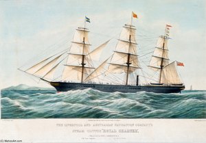 The Liverpool And Australian Navigation Company's Steam Clipper 'royal Charter' — Samuel Walters