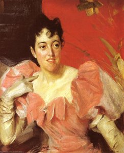 Mrs. Walter Bacon — Anders Leonard Zorn, Impressionism