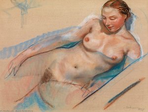 Bathing Nude — Zinaida Serebriakova