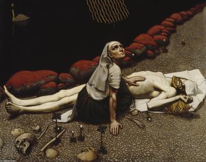 Lemminkäinen's Mother — Akseli Gallen-kallela