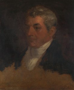 Loammi Baldwin, Jr. (1780-1838); Verso: Study For Female Head — Вашингтон Оллстон