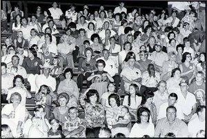 San Augustine High School Football Crowd