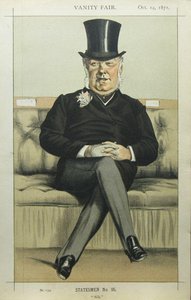 Caricature Of Henry William Eaton M.p. — Jacques Joseph Tissot