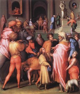 Joseph Being Sold To Potiphar — Jacopo Carucci