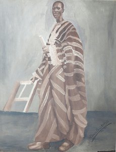 Portrait Of An African Man — Aina Onabolu Obe