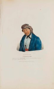 Pache E Po A Pottowattomie Chief, From The Aboriginal Portfolio — James Otto Lewis