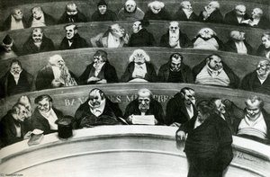 Le Ventre Législatif, Lithographie The Legislative Belly, Lithographs — Honoré Daumier