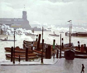 Port Of Hamburg — Albert Marquet