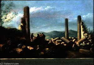 Temple Of Castor And Pollux — Luigi Mayer