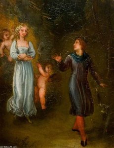Petrarch And Laura — Thomas Stothard
