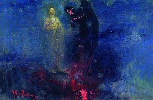 Get Away From Me, Satan — Ilya Yefimovich Repin