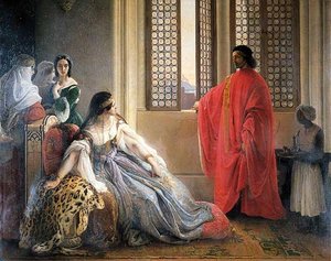 Caterina Cornaro Deposed From The Throne Of Cyprus — Francesco Hayez