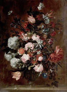 Flower Piece — Jean Baptiste Monnoyer, Baroque