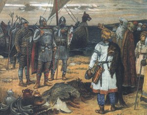 Das Aufruf Der Wikinger — Victor Vasnetsov