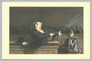 The Defender — Honoré Daumier, Contemporary Realism