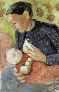 Breast Feeding Mother — Paula Modersohn-becker