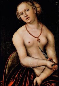Lucretia — Lucas Cranach The Elder