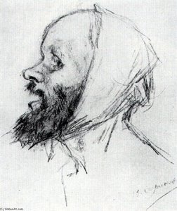 'study To ''boyarynya Morozova''' (8) — Vasily Ivanovich Surikov