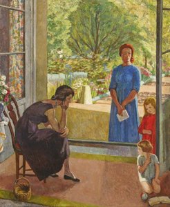 Figure Group With The Artist — Vanessa Bell