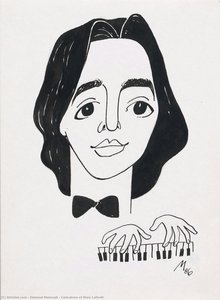 Caricature of Marc Laforêt