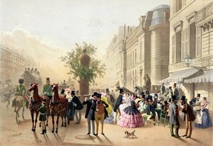 Boulevard Des Italiens — Eugene Charles Francois Guerard