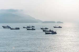 Boats Near Shengshan Island — Angelo Chiacchio