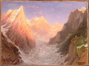 Jungfrau, Mönch, And Eiger — Carl Morgenstern