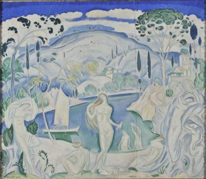 Bathers — Konstantinos Parthenis