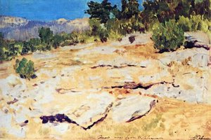 In The Crimea Mountains — Isaak Ilyich Levitan