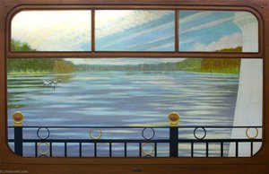 View From A Railway Carriage A Reservoir — Anna Todd