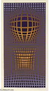 Abstract Composition 10 — Victor Vasarely