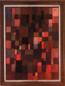 Harmony Of Squares In Red, Yellow, Blue, White And Black — Paul Klee, Geometric Abstraction