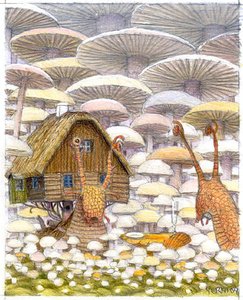 Two Snails — Jacek Yerka