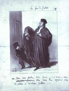 It's True You Have Lost Your Case... But You Should Have Gotten A Lot Of Pleasure Hearing Me Plead, Your Case. - From The Series Les Gens De Justice — Honoré Daumier