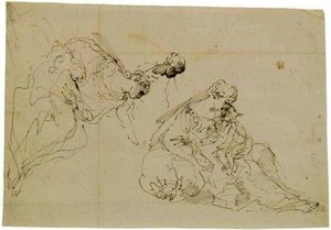 Studies Of Hagar And Ishmael — Donato Creti