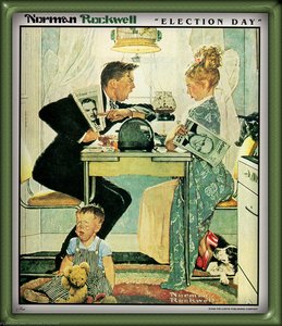 Election Day — Norman Rockwell