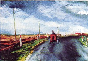 The Red Tractor — Maurice De Vlaminck