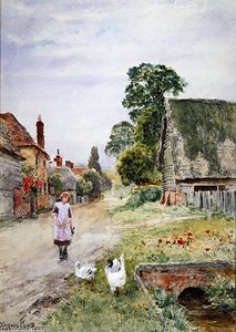 The Goose Girl — Henry John Yeend King