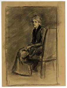 Seated Older Woman — Theodore Clement Steele