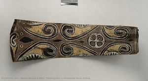 Painting From A Ceremonial House Ceiling — Numei, Amachi Kalaba