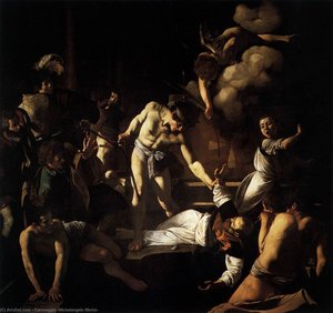 Die Märtyrnis Des Matthäus — Karavaggio